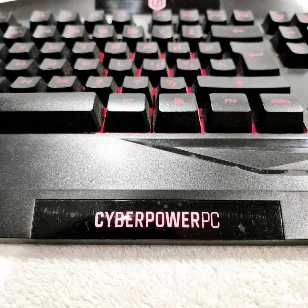 CyberPowerPC led gaming keyboard wired USB